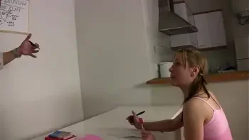 Horny czech 18yo punished by her teacher