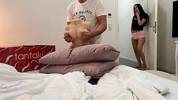 Eva Keks Stepmom Roleplay: Blowjob & Doggystyle with a Sex Doll POV