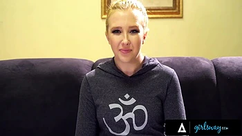 Busty Blonde Slut Fucks Her Friend Comp