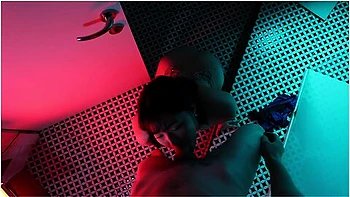 Horny Japanese Girl Gives You Blowjob And Swallows His Cum In The Bathroom Of