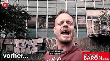 Bodo Bangs The Wet Cunt Of Raunchy Adrienne And Jizzes On Her Fat Old Tits