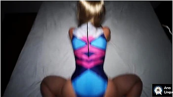 Massive Creampie For Hot Teen In Dva Cosplay Outfit After Deepthroat And Hard Pussy Fucking