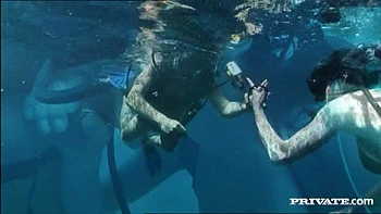 Sabina Is Fucked Underwater before the Ocean Is Filled with Tiny Sperm - Private Porn Sex Videos