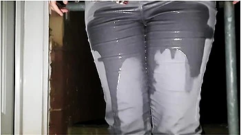 Alice - Pissing My Already Wet Jeans Again & Walking In Public