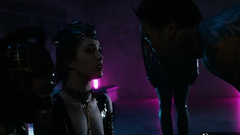 Brunette threesome with Joanna Angel and Small Hands