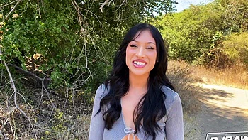 Cumpletely covering Alexa Chains with cum