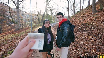 Denis Marti fucked Sakura’s ass for money in pov style