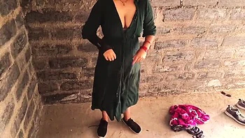 Indian village poor girl gets fucked hard by owner in hut - free desi HD sex video with moaning