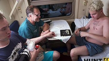 Skinny redhead Mia Murkovski rides huge cock in reverse cowgirl