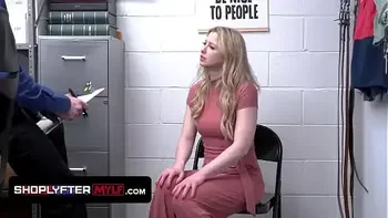 Slender Milf Sunny Lane Lets The Security Guard Fill Her Mature Pussy With Hot Jizz