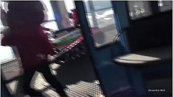 Super Public! Hot Ass Fuck With A Stranger! Alexandra Wett