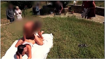 Alexandra Wett - Public, Extreme! Free In The Botanical Garden!!