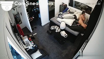 IPCAM - Hot body milf roaming naked in bedroom