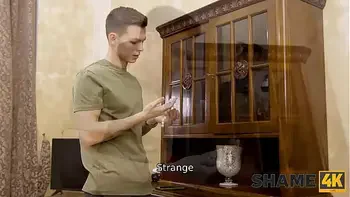 SHAME4K. Seductive older woman lures handsome stud into having rough sex