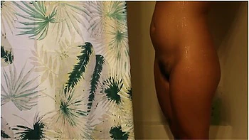 Step Brother Watches Me Shower