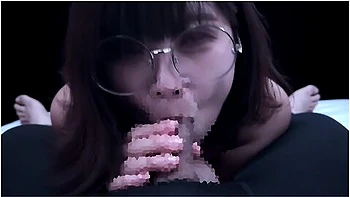 Female College Student In Fishnet Tights Footjob &blow Job Cum In Mouth