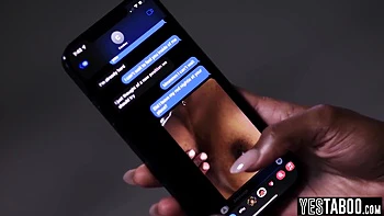 Nicole Kitt - Petite Ebony Stepmom Dominates Big Black Dick Husband