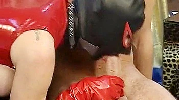 German Whores Masked In Leather Anally Destroyed In Bdsm Threesome