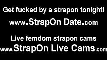 Grind Your Virgin Ass On My Big Strap-on Cock