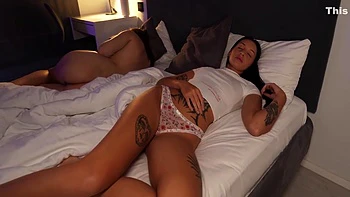 Fucking Her Friend While She Next To Us Then She Joins The Wild Threesome With Martin Spell, Eva Tender And Alice Flore