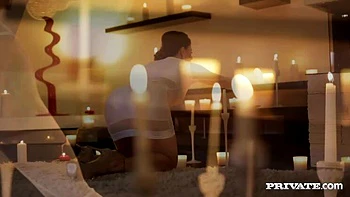 Billie Gets Laid by Two Men at the Same Time in a Candle Lit Room