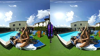 3 lesbian goddesses with Guilia, Benny, & Ale