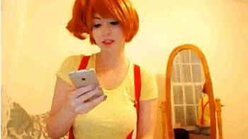 Pokemon Misty Cosplay: Amateur, Masturbation  Solo Porn