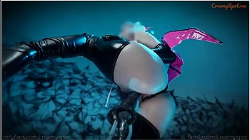 Halloween Special: Succubus + Nonstop Creampie Machine