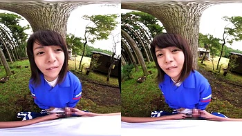 Outdoor Camp JAV VR: Blowjob, Doggy  Cowgirl Porn