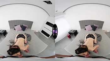 Nicole Sweet enjoys sex in various poses in vr