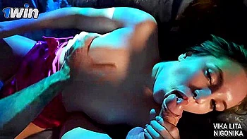 VIKA LITA's SPACE BLOWJOB is special on 1WINPORN NIGONIKA 2023 - XXX, greatest and dirtiest!