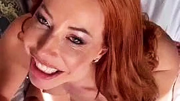 REDHEAD PLAYING NICE: Blowjob, Doggy  Cowgirl Porn