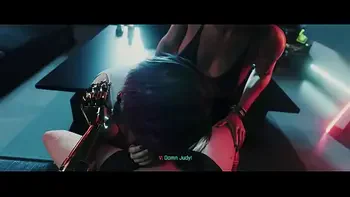 CYBERFUCK 2077 ( Judy , Panam and V FUTA )