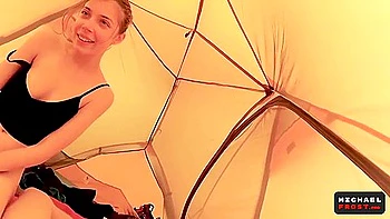 Very Risky Sex In A Crowded Camping Amsterdam Public Pov