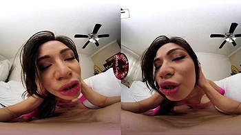 Alexis: Blowjob, Cowgirl  Big Tits VR Porn