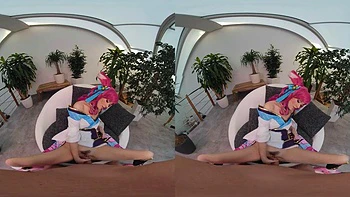 Pink LOL Cosplay Vr: Blowjob, Cowgirl  Cumshot Porn