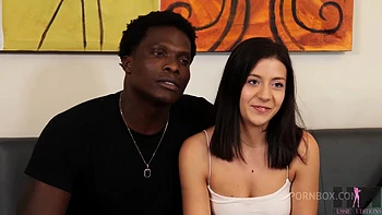 Natalie’S Juicy Booty Quivers As Louie Pounds Her On Hussie Couch!