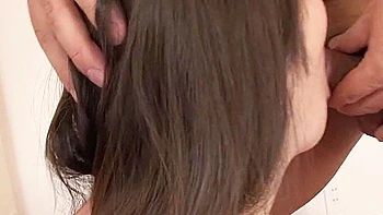 Japanese Babe Gets Bound While Getting Fucked By Two Huge