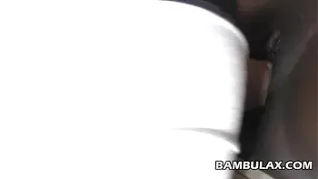 Black pussy flows out man milk after creampie amateur