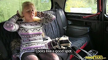 Sexually Neglected Blonde Fucks Cabbie Instead Of Boyfriend - Tanya Lixx In Reality Taxi Sex