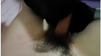 Black Pantyhose Femdom Footjob And Handjob Tease