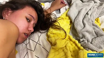 Sexy Lia Lover Joins Hot Dude For A Pov Bedroom Action