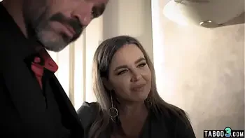 Petite blonde teen Kenzie Reeves fisted and fucked by a perv married couple