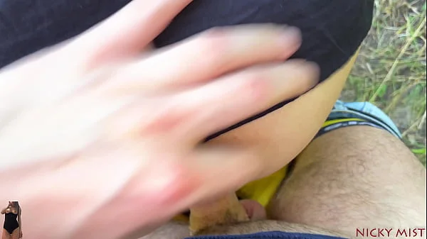 After classes I went to the woods with a colleague who had a video camera