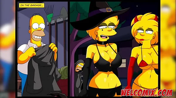 Halloween night with sex - The Simptoons