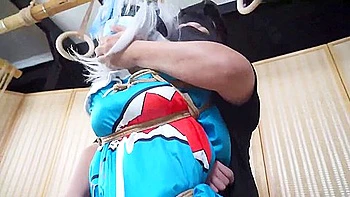 Gura Cosplay Bondage