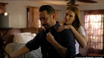 Roundbooty blonde babe banged by lover