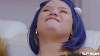 Harley King And Mina Luxx Cosplay 4some Sex