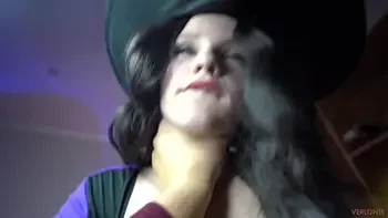 18 year old witch loves to fuck hard on Halloween