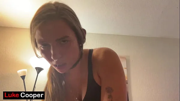 PAWG Teen Fucking Huge Cock After Gym